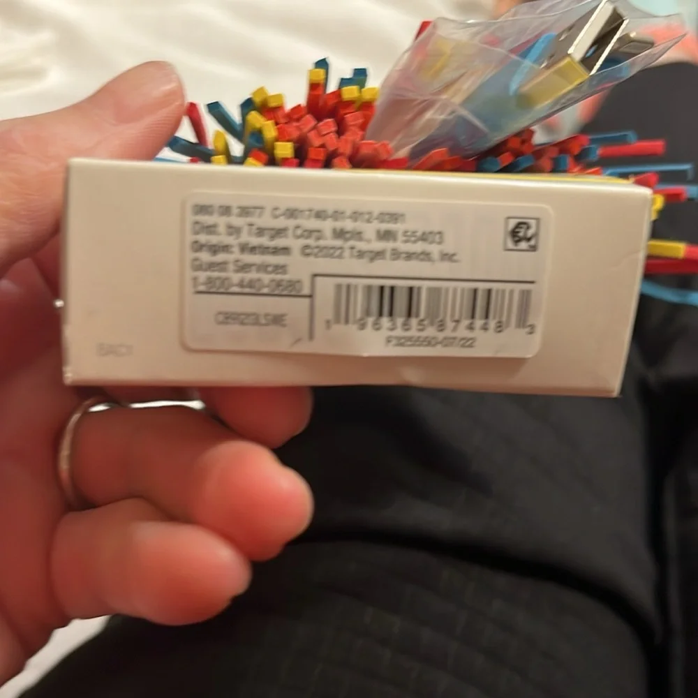 NWT NIB heyday tassel cable keychain: lightning to usb cable iPhone/iPad